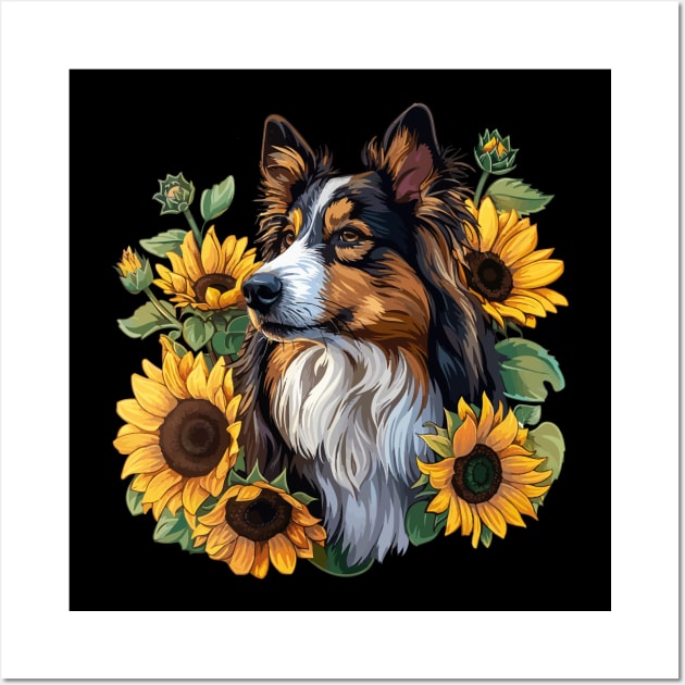 Sheltie Wall Art by VelvetRoom